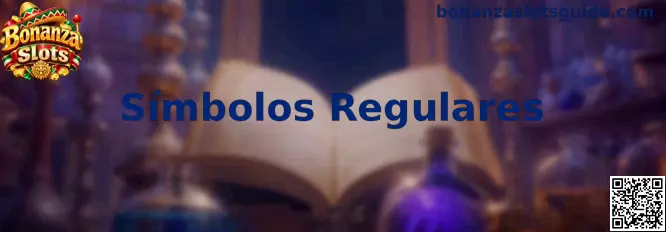 Guía visual de Símbolos Regulares en Bonanza Slots