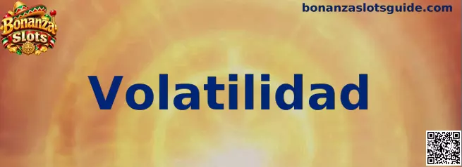 Información visual sobre la volatilidad en Bonanza Slots
